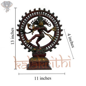 Photo of Lord Nataraja / Dancing Shiva Statue - with measurements