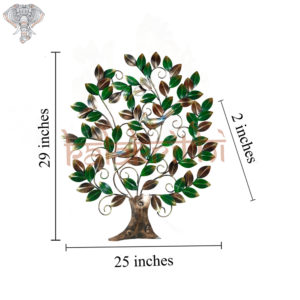 Photo of Home Decor - Green Tree | Wall hanging - with measurements