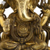 Photo of Serene Ganesha Statue with Arch at back-23"-zoomed in