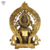 Photo of Serene Ganesha Statue with Arch at back-23"-Back side