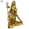 Photo of Lord Shiva with blessing hands-11"-Facing left side