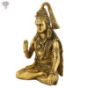 Photo of Lord Shiva with blessing hands-11"-Facing Right side