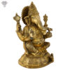 Photo of Beautiful Ganapati statue with blessing hands-14"-facing Left side