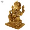 Photo of Unique Ganesha statue with blessing hand-15"-facing Right side