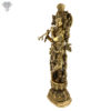 Photo of Shining Standing Krishna Statue with flute-17"-Facing left side