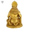 Photo of Hanuman Statue, Sitting with blessing hands-10"-Back side