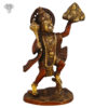 Photo of Lord Hanuman carrying Hill and flying-9"-Facing Front