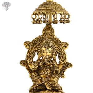 Photo of Very Unique Elephant Statue with Ganesha Riding it-23"-Zooming Ganesha