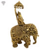 Photo of Very Unique Elephant Statue with Ganesha Riding it-23"-Facing left side-Extra Image