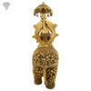 Photo of Very Unique Elephant Statue with Ganesha Riding it-23"-Back side