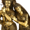 Photo of Beautiful Radha Krishna Statue with 3-toned colouring-20"-Zoomed in
