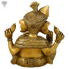 Photo of Very Special Ganesh Statue with Antic finishing-10"-Back side