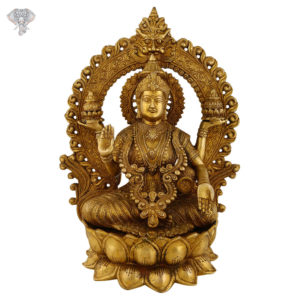 Photo of Very Special Goddess Lakshmi Statue, with Arch-15"-Facing Front
