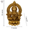Photo of Very Special Goddess Lakshmi Statue, with Arch-15"-with Measurements