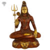 Photo of Rare Shiva Statue with Beautiful Copper Finishing-23"-Facing Front