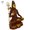 Photo of Rare Shiva Statue with Beautiful Copper Finishing-23"-Facing left side