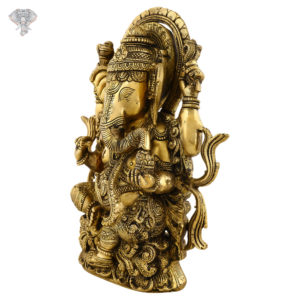 Photo of Very Special Ganesh Statue-12"-Facing Right side