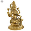 Photo of Very Special Goddess Lakshmi Statue Made from Cold cast Bronze-11"-Facing left side