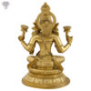 Photo of Very Special Goddess Lakshmi Statue Made from Cold cast Bronze-11"-Back side