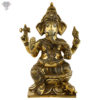 Photo of Very Special Ganesh Statue with Antic Finishing-12"-Facing Front