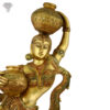 Photo of Very rare Statue of lady carrying 2 water pots-21"-Zoomed in