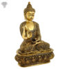 Photo of Very Special Buddha Statue with Antic Finishing-10"-facing Left side