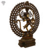 Photo of Very Artistic Nataraja Statue with 3-t-oned Colouring-20"-Facing left side