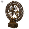 Photo of Very Artistic Nataraja Statue with 3-t-oned Colouring-20"-Facing Right side