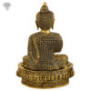 Photo of Very Special Buddha Statue with Antic Finishing-10"-Backside