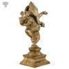 Photo of Special Dancing Ganesh with Antic Finishing-6"-facing Left side