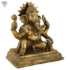 Photo of Rare Ganesh Statue with Antic finishing-9"-facing Right side