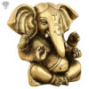 Photo of Serene Ganesha Statue with long ears-5"-facing Left side