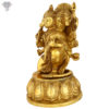 Photo of Panchamukhi Hanuman | 5-faced Hanuman Statue-13"-Facing left side