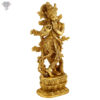 Photo of Very Beautiful Standing Lord Krishna with Flute-12"-facing Left side