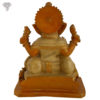 Photo of Very Unique Ganesh Statue with Copper Coloured Matte finishing-12"-Back side