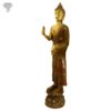 Photo of Standing Buddha Statue with Blessing Hands-33"-facing Right side