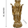 Photo of Mother Mary - with measurements