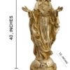 Photo of Lord Jesus - with measurements-Extra Image