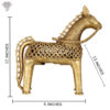 Photo of Unique Dhokra Art - Horse - with measurements