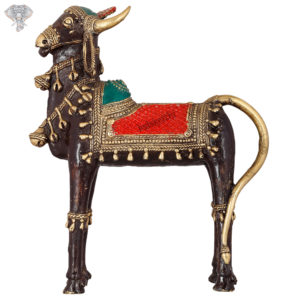 Photo of Dhokra Art - Standing Bull - Facing Front