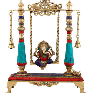 Photo of Swing Ganesha Idol - Facing Front