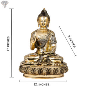 Photo of Shinning Lord Buddha Statue - with measurements