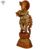 Photo of Standing Lord Krishna Statue and Playing Flute - facing Right side