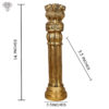 Photo of Ashoka Pillar - 14" - with measurements