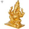 Photo of Very Unique Ganapathi Statue in Bronze - facing Right side