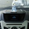 Photo of Bala Krishna with Butter in hand - Blue, 999 Silver - Facing Front-In Car